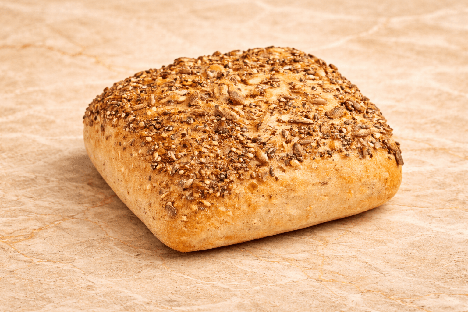 Gluten free white seeded roll