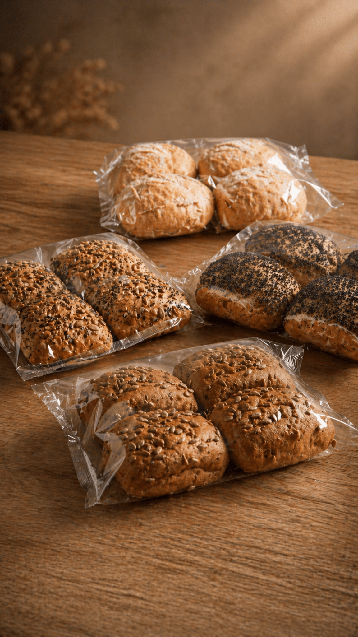Packed gluten free bakery products for Private Label setup
